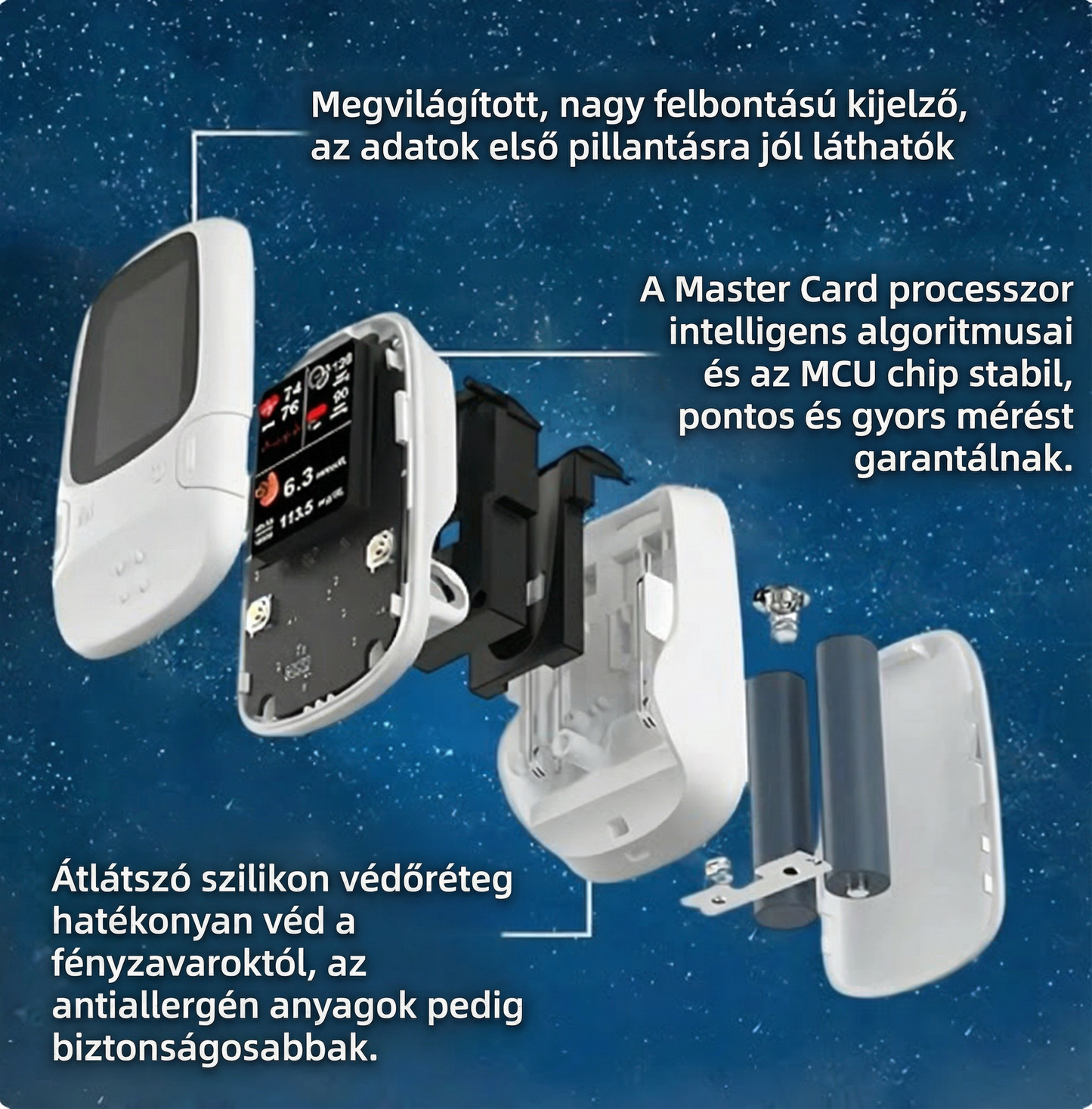 🔥Egyszerű és kényelmes, intelligens mérés, amikor csak szükséged van rá